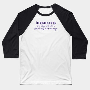 One Page Baseball T-Shirt